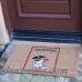 Rubber-Cal, Inc. Warning, Vicious Puppy Inside! Dog Doormat RCIN1109